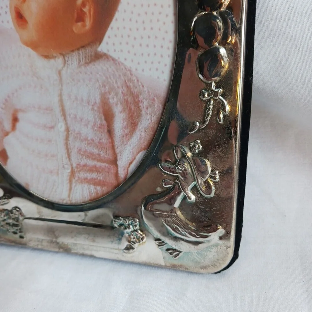 Ultimates Collection Silver Plated Baby Photo Album